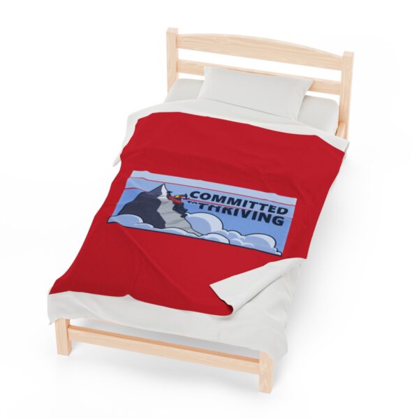 Committed to Thriving - Plush Blanket