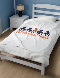 Different is Interesting - Plush Blanket