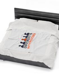 Different is Interesting - Plush Blanket