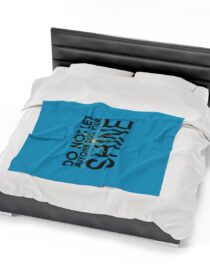 Do Not Let Anyone Dull Your Shine - Plush Blanket