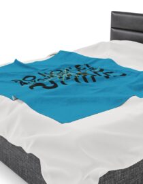 Do Not Let Anyone Dull Your Shine - Plush Blanket