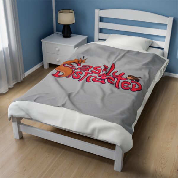 Easily Distracted - Plush Blanket