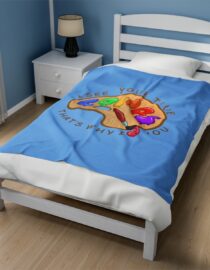 I See Your True Colors and That's Why I Love You - Plush Blanket