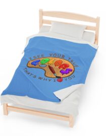 I See Your True Colors and That's Why I Love You - Plush Blanket