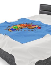 I See Your True Colors and That's Why I Love You - Plush Blanket