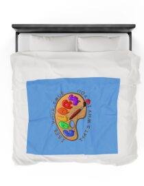 I See Your True Colors and That's Why I Love You - Plush Blanket