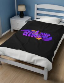 Stim and Repeat - Plush Blanket