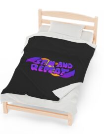 Stim and Repeat - Plush Blanket