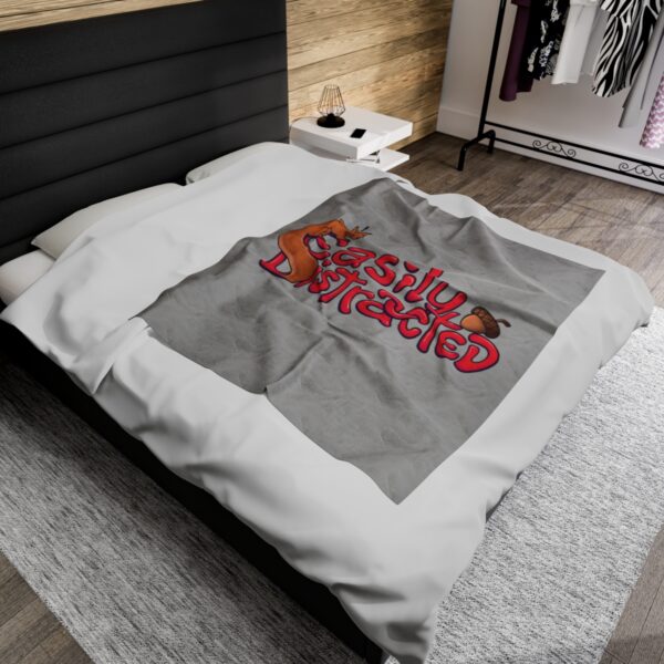 Easily Distracted - Plush Blanket