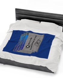 Error 404: Dopamine Not Found - Plush Blanket