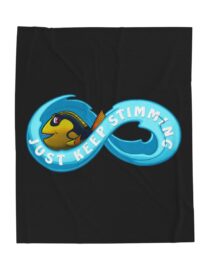 Just Keep Stimming - Plush Blanket