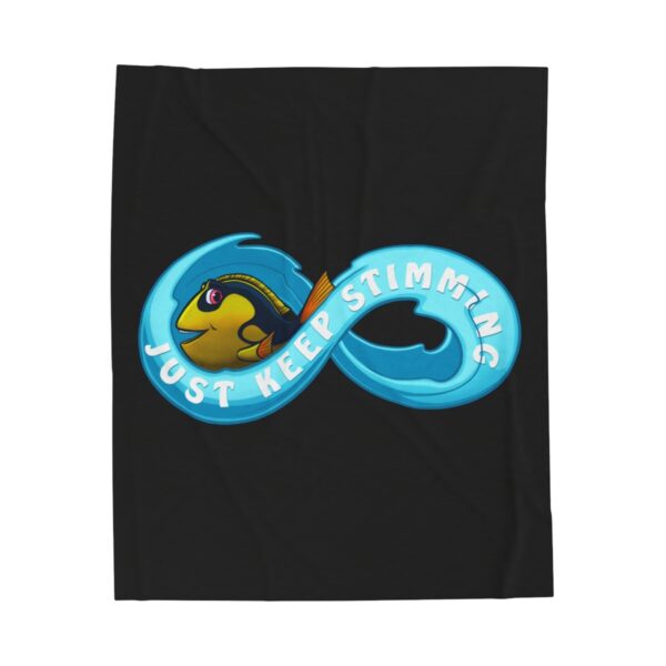 Just Keep Stimming - Plush Blanket