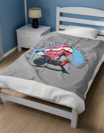 My Brain is Always Getting a Workout - Plush Blanket