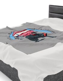 My Brain is Always Getting a Workout - Plush Blanket