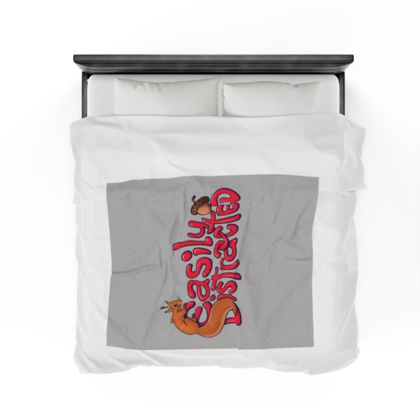 Easily Distracted - Plush Blanket