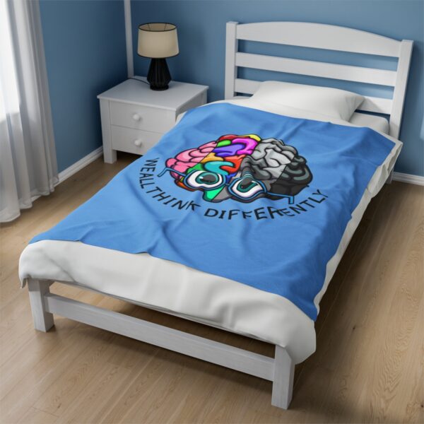 We All Think Differently - Plush Blanket