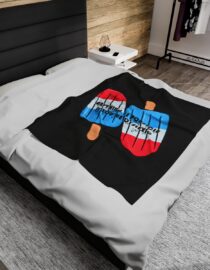 Anything is Popsicle if You're Dyslexic - Plush Blanket
