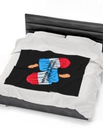 Anything is Popsicle if You're Dyslexic - Plush Blanket