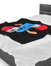 Anything is Popsicle if You're Dyslexic - Plush Blanket