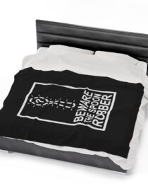Beware the Spoon Robber - Plush Blanket