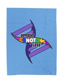 Different Not Less - Plush Blanket