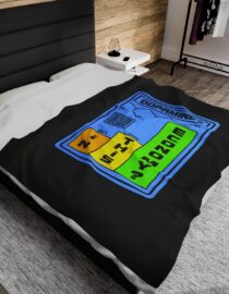 Dopamine? In This Economy - Plush Blanket