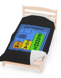 Dopamine? In This Economy - Plush Blanket