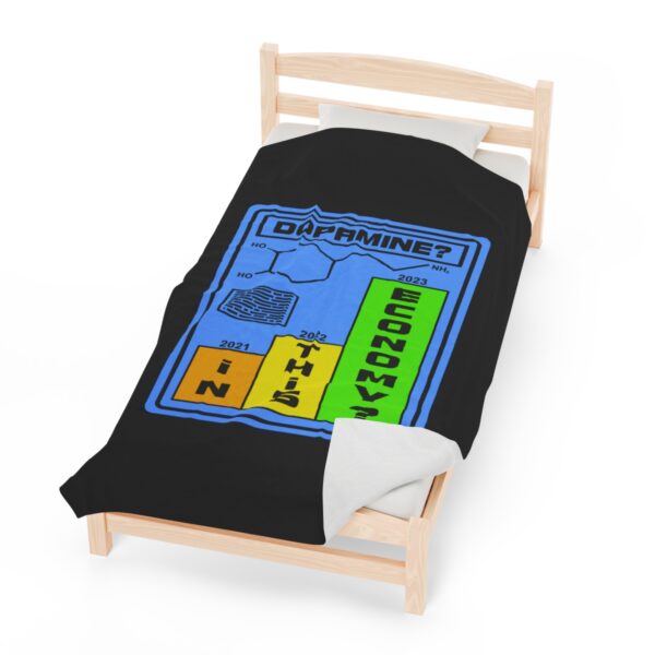 Dopamine? In This Economy - Plush Blanket