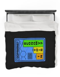 Dopamine? In This Economy - Plush Blanket