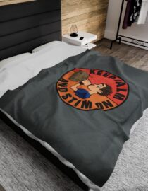 Keep Calm and Stim On - Plush Blanket
