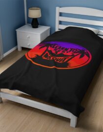 Learn to Rest, Not Quit - Plush Blanket