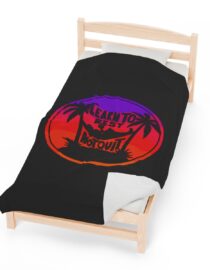 Learn to Rest, Not Quit - Plush Blanket