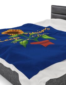 Keep Growing Keep Going - Plush Blanket