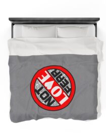 Love, Not Fear - Plush Blanket