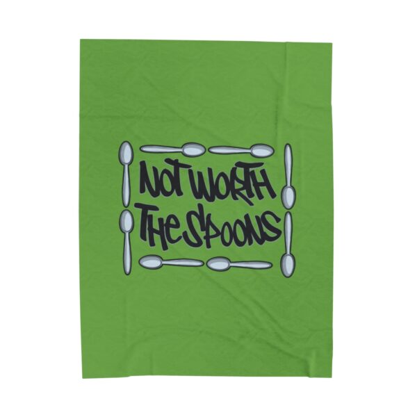 Not Worth the Spoons - Plush Blanket