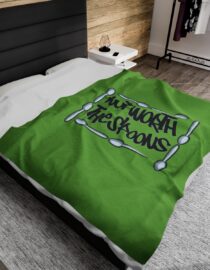 Not Worth the Spoons - Plush Blanket