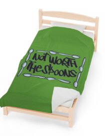 Not Worth the Spoons - Plush Blanket