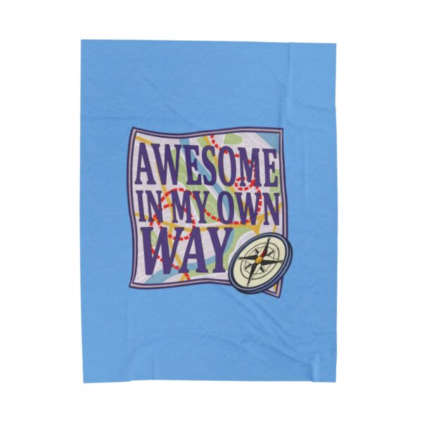 Awesome in My Own Way - Plush Blanket