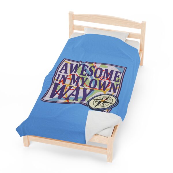 Awesome in My Own Way - Plush Blanket