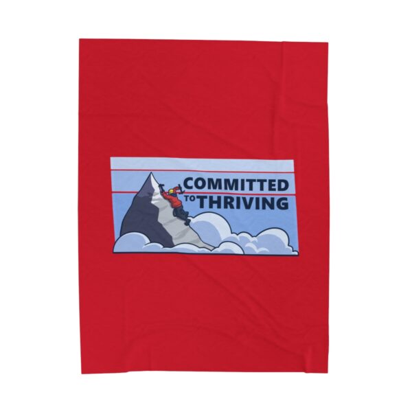 Committed to Thriving - Plush Blanket