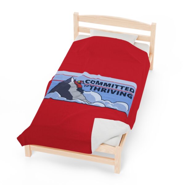 Committed to Thriving - Plush Blanket