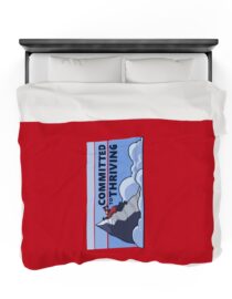Committed to Thriving - Plush Blanket
