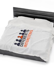 Different is Interesting - Plush Blanket