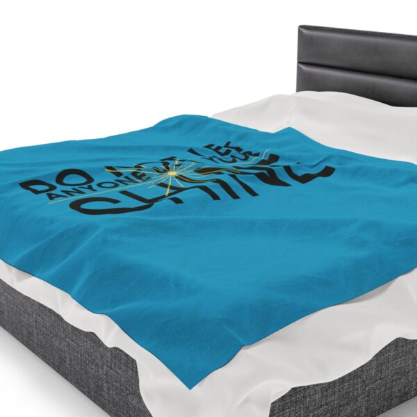 Do Not Let Anyone Dull Your Shine - Plush Blanket