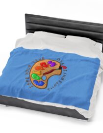 I See Your True Colors and That's Why I Love You - Plush Blanket