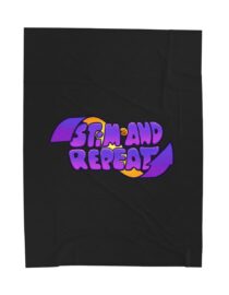 Stim and Repeat - Plush Blanket