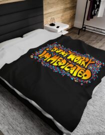Don't Worry, I'm Medicated - Plush Blanket