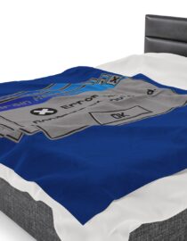Error 404: Dopamine Not Found - Plush Blanket