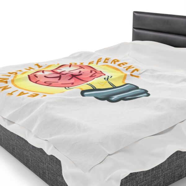 Great Minds Think Differently - Plush Blanket