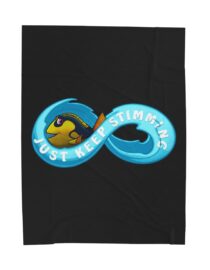 Just Keep Stimming - Plush Blanket